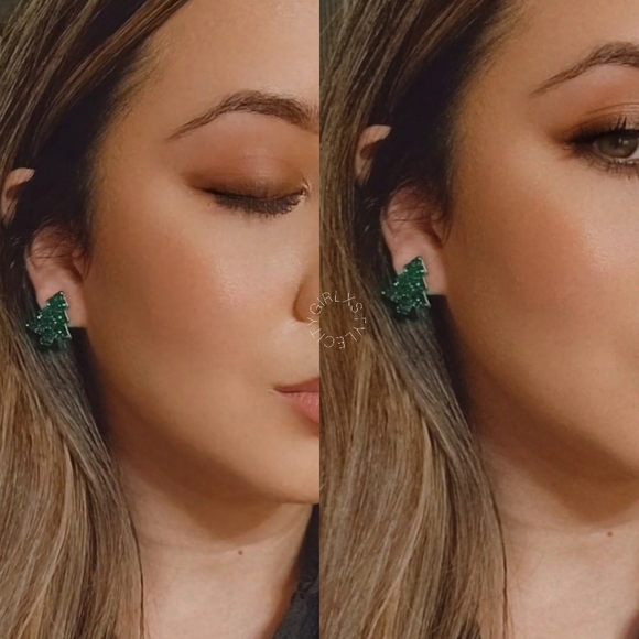 Jewelry - NEW 🎄CHRISTMAS TREE HOLIDAY SPARKLE EARRINGS
